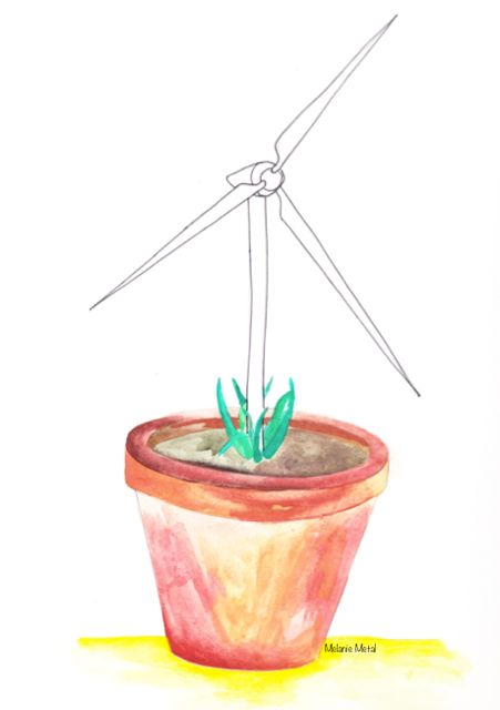 Student Drawing - Turbine